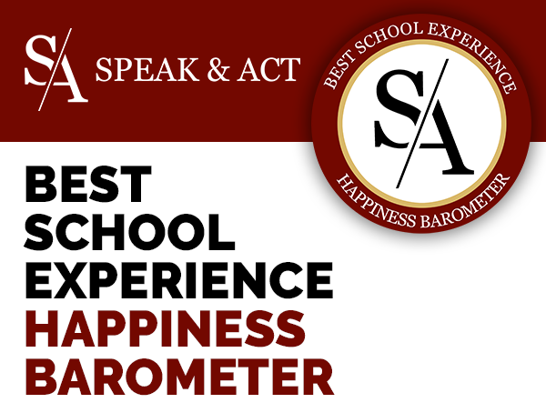 label SCHOOL happiness barometer